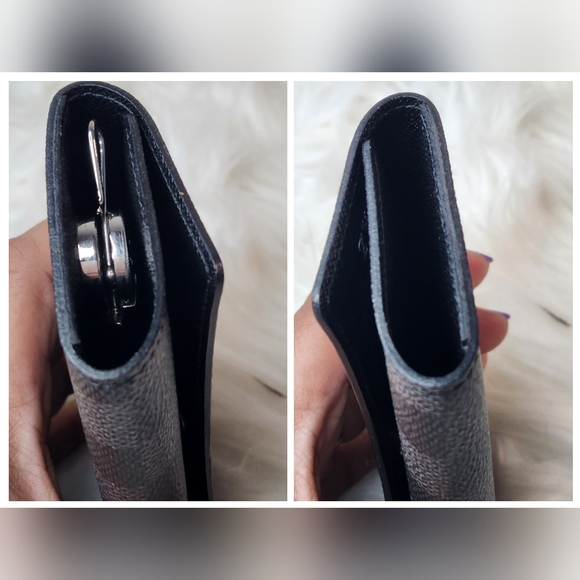 Authentic Louis vuitton graphite key ring holder - Picture 5 of 13